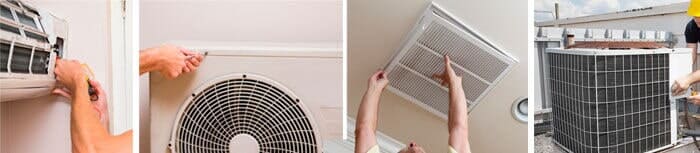 Serviços de Ar condicionado e ventilação